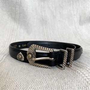 Vintage Canterbury leather belt size small